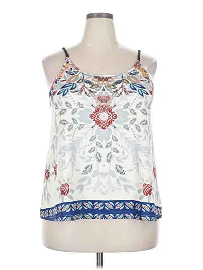 Pre-owned Loveu.dear Sleeveless Blouse In White