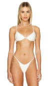 Lovewave Frasier Demi Cup Top In Ivory