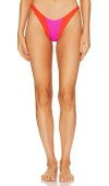 Lovewave The Kaimo Bottom In Pink & Orange
