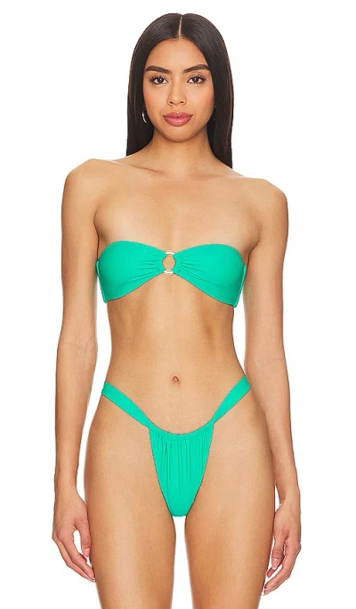 Lovewave The Misaki Top In Tropical Green