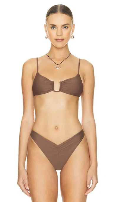 Lovewave The Stassi Top In Brown