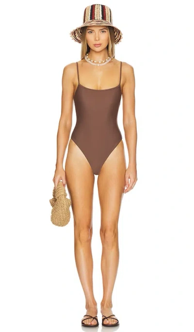 Lovewave The Viper One Piece In Dark Brown