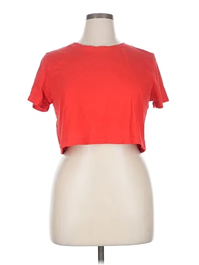 Pre-owned Loving People Short Sleeve T-shirt In Red