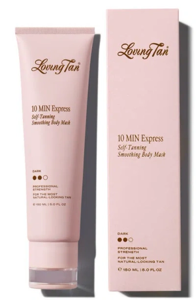 Loving Tan 10 Minute Express Self-tanning Smoothing Body Mask In Pink