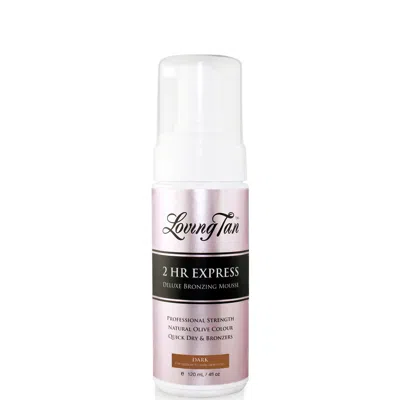 Loving Tan 2 Hour Express Mousse- Dark 120ml In White