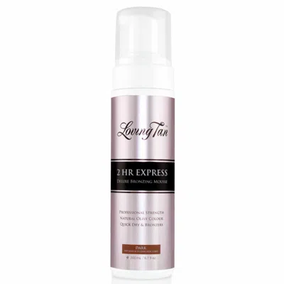 Loving Tan 2 Hour Express Mousse- Dark 200ml In White