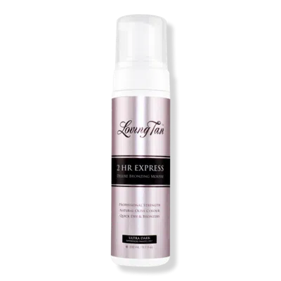 Loving Tan 2 Hr Express Self Tanning Mousse Ultra Dark - 6.7 oz
