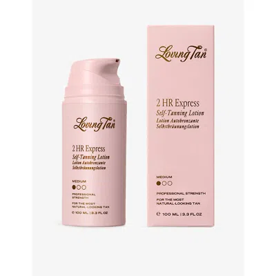 Loving Tan 2 Hr Express Self-tanning Lotion 100ml Medium