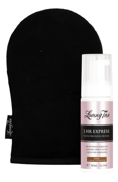 Loving Tan 2hr Express Dark Self-tanning Kit In Black