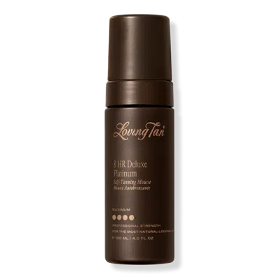 Loving Tan 8 Hr Deluxe Platinum Self-tanning Mousse - 4.0 oz
