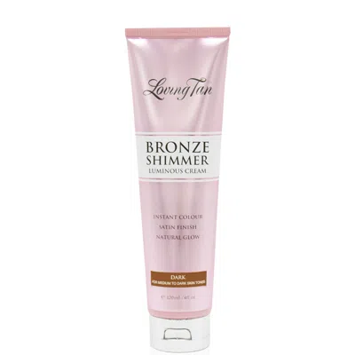 Loving Tan Bronze Shimmer Luminous Cream 120ml (various Shades) - Dark In White