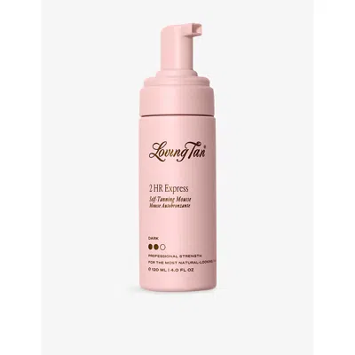 Loving Tan Dark 2 Hr Express Self-tanning Mousse 120ml In Black