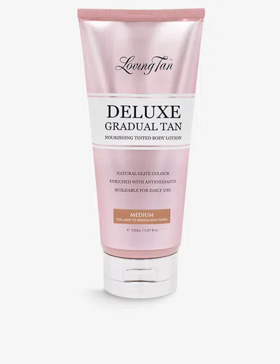 LOVING TAN DELUXE GRADUAL TAN MEDIUM TINTED BODY LOTION 150ML,69003517