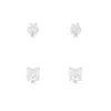 Lovisa 925 Sterling Silver Square Cubic Zirconia Studs