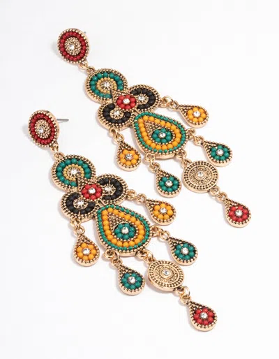 Lovisa Antique Gold Bead Earrings