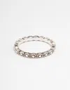 Lovisa Antique Silver Tiny Flower Ring In Silver