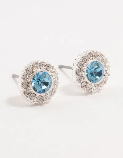 Lovisa Blue Bohemia Czech Crystal Stud Earrings