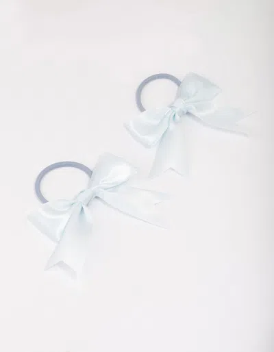 Lovisa Blue Bow Hair Tie Pack