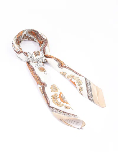 Lovisa Brown Fabric Boho Western Scarf