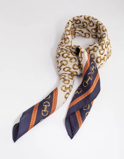 Lovisa Chain Link Print Scarf In Multi