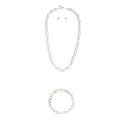 Lovisa Classic Pearl Jewelry Set In Multi