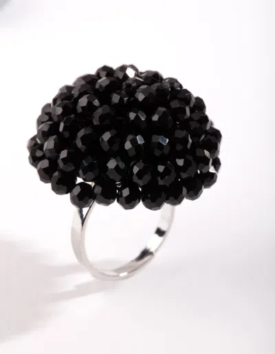 Lovisa Coated Metal Facet Dome Ring In Multi