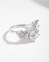 Lovisa Cubic Zirconia Navette Wrap Ring In Multi