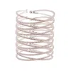 Lovisa Diamante Silver Crossover Multi Layer Cuff In Silver