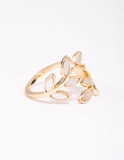 Lovisa Gold Cats Eye Laurel Ring
