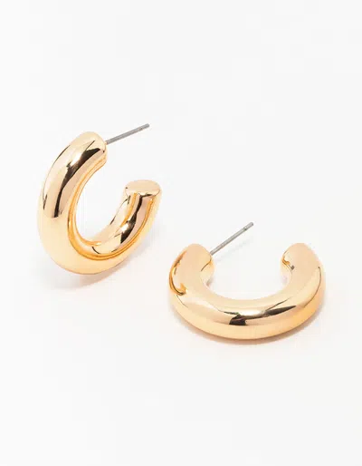 Lovisa Gold Chubby Hoop Earrings