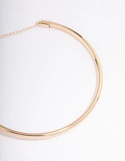Lovisa Gold Clean Choker Necklace