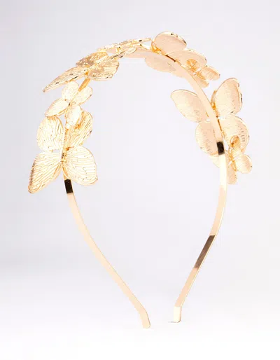 Lovisa Gold Decorative Butterfly Headband