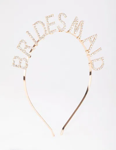 Lovisa Gold Diamante Bridesmaid Headband