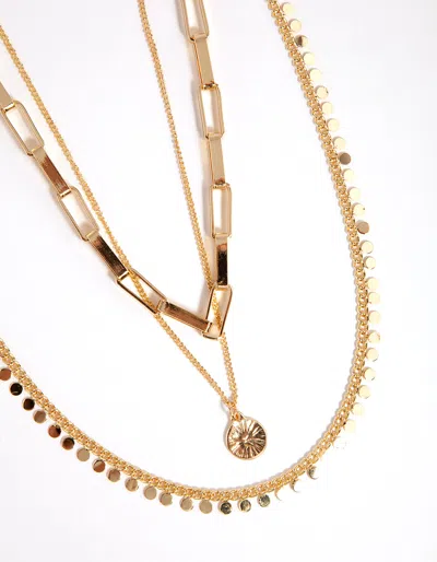 Lovisa Gold Jingle Multi Row Necklace