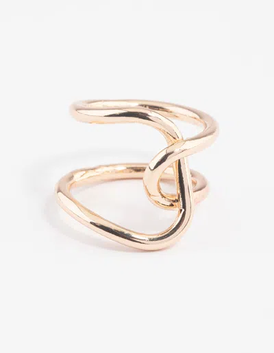 Lovisa Gold Knotted Wrap Ring