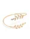 Lovisa Gold Leaf Wrap Cuff Bangle In Gold