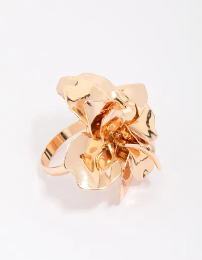Lovisa Gold Metal Flower Ring