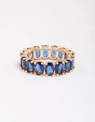 Lovisa Gold Oval Stone Band Ring