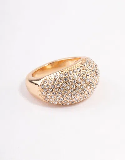 Lovisa Gold Pave Dome Ring