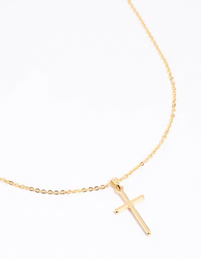 Lovisa Gold Plated 45cm Cross Necklace