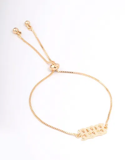 Lovisa Gold Plated 999 Release Toggle Bracelet