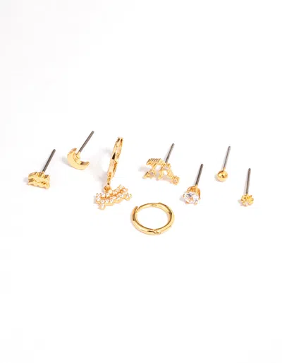Lovisa Gold Plated Aquarius Star Sign Ear Stackers