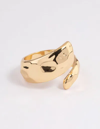 Lovisa Gold Plated Bold Texture Wrap Ring