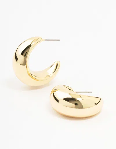Lovisa Gold Plated Extra Thick Hoop Earrings