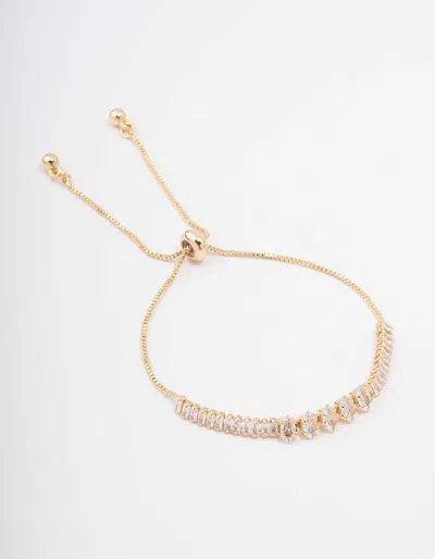 Lovisa Gold Plated Marquise Baguette Bracelet