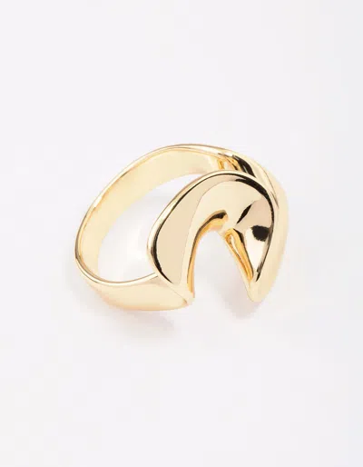 Lovisa Gold Plated Metal Twisted Ring