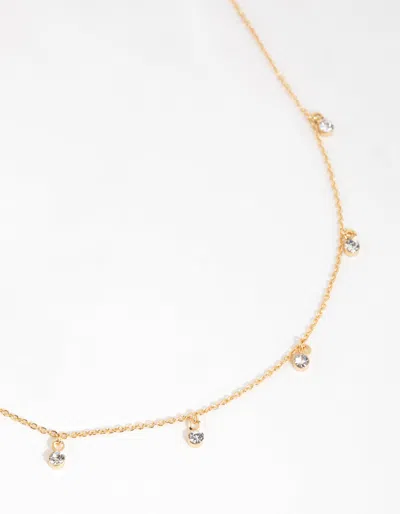 Lovisa Gold Plated Mini Diamante Necklace