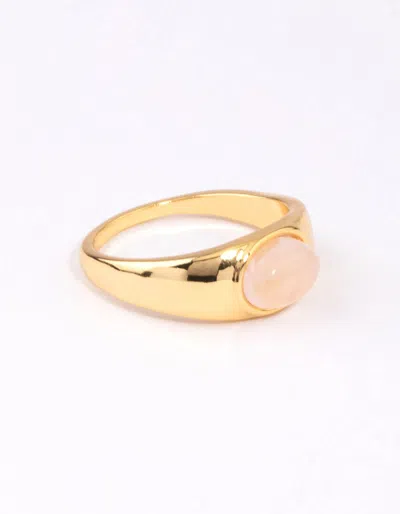 Lovisa Gold Plated Oval Signet Ring