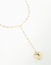Lovisa Gold Plated Pearl Heart Locket Necklace