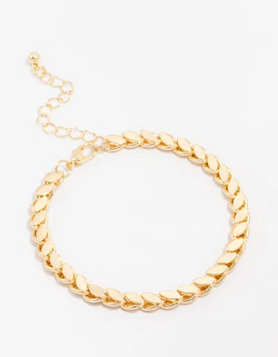 Lovisa Gold Plated Risoni Chain Bracelet